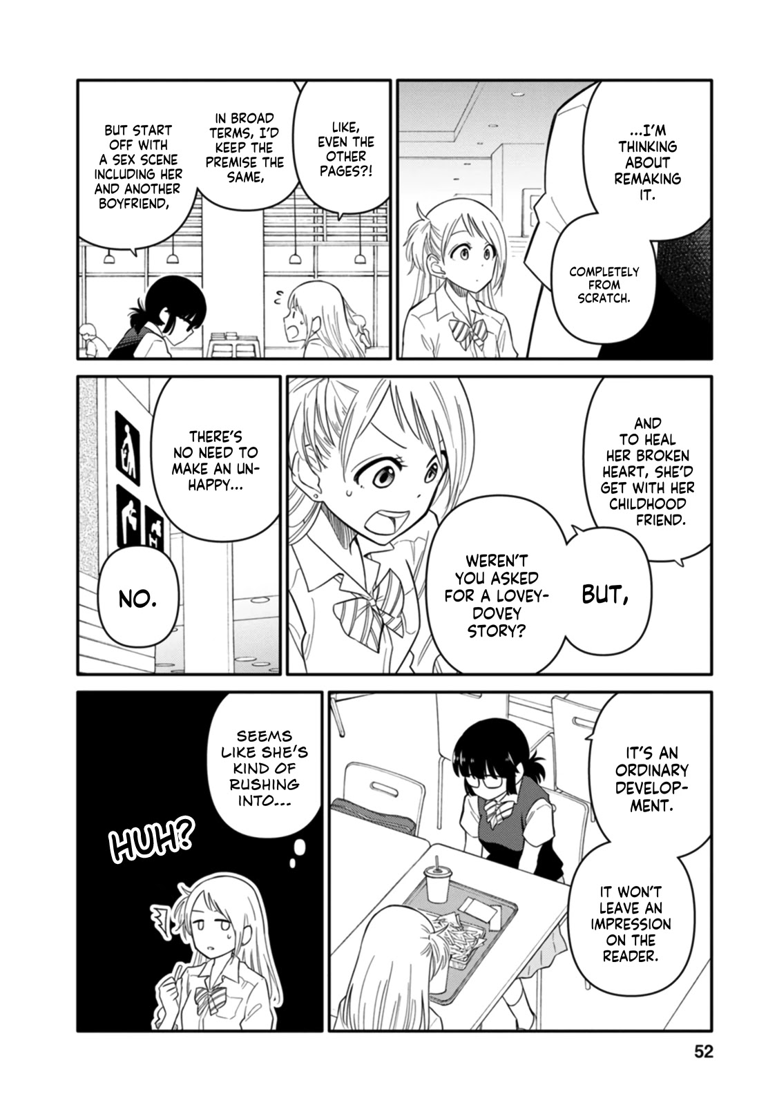 Joshi-man Chapter 7 page 14 - Chapter 7: A High School Girl Publishes A Volume Of Eromanga