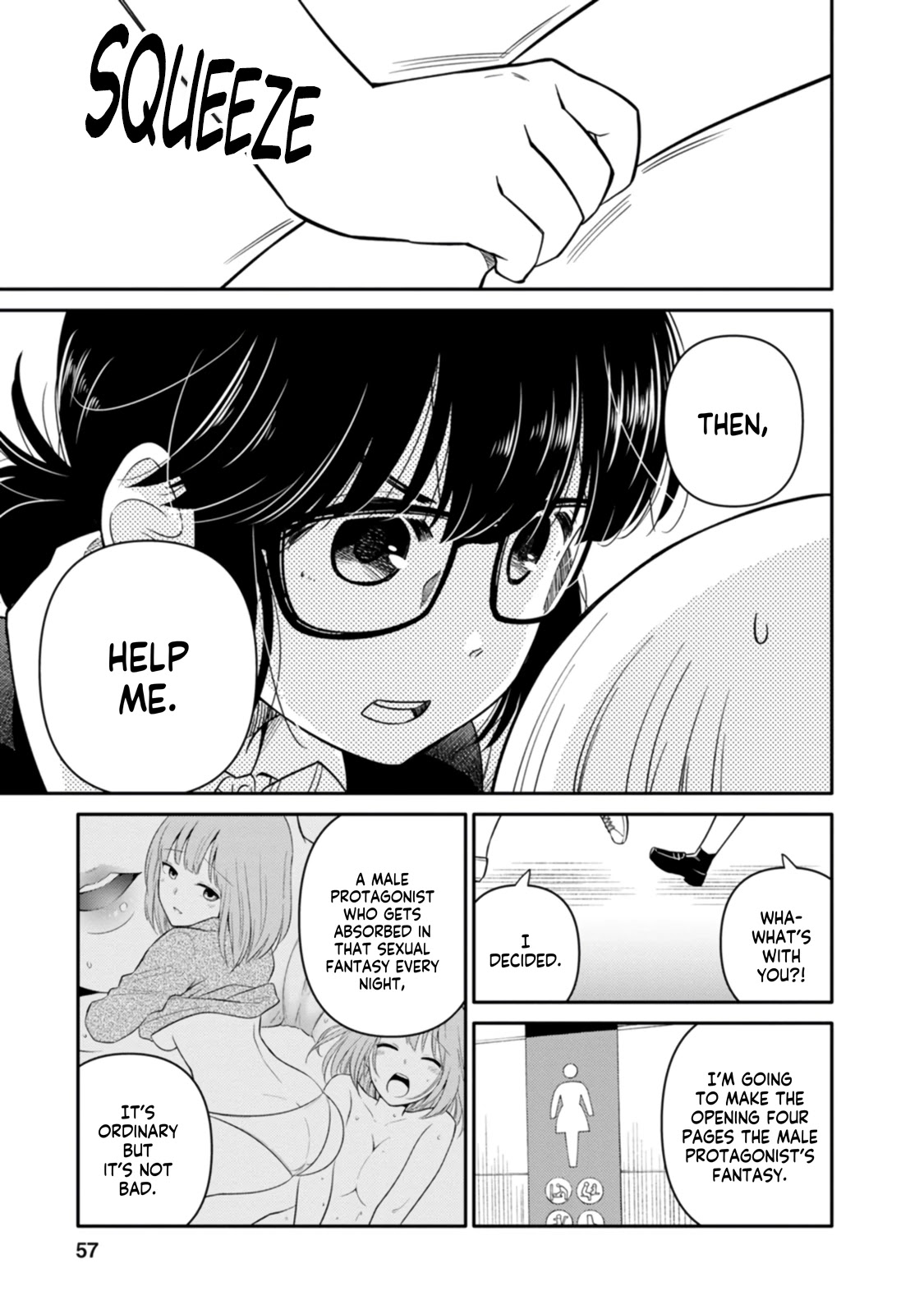 Joshi-man Chapter 7 page 19 - Chapter 7: A High School Girl Publishes A Volume Of Eromanga