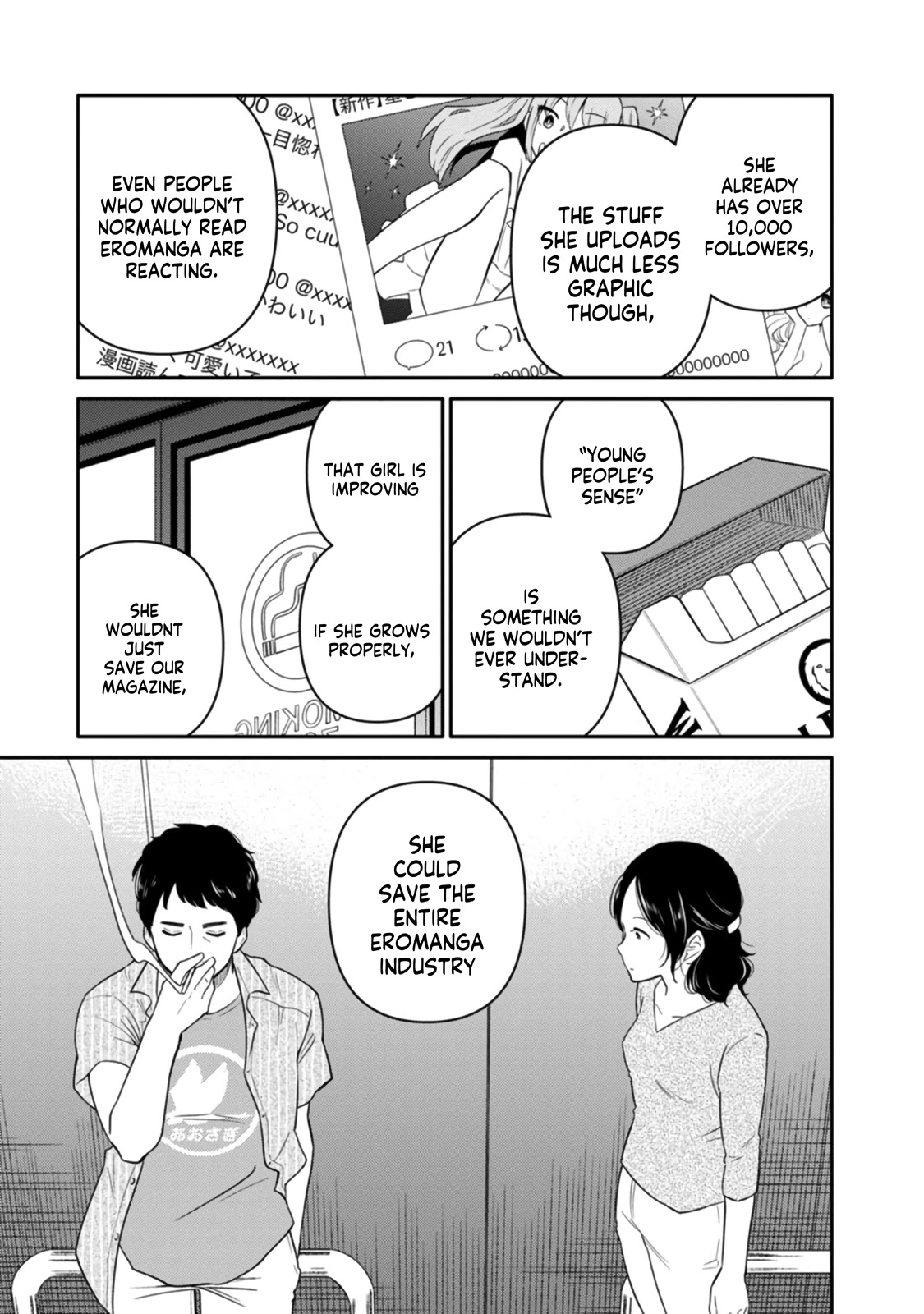Joshi-man Chapter 7 page 30 - Chapter 7: A High School Girl Publishes A Volume Of Eromanga