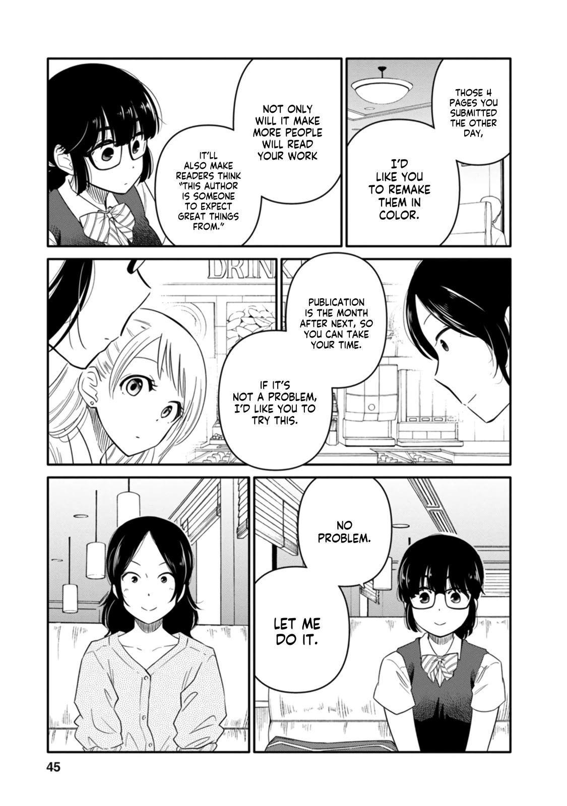 Joshi-man Chapter 7 page 7 - Chapter 7: A High School Girl Publishes A Volume Of Eromanga