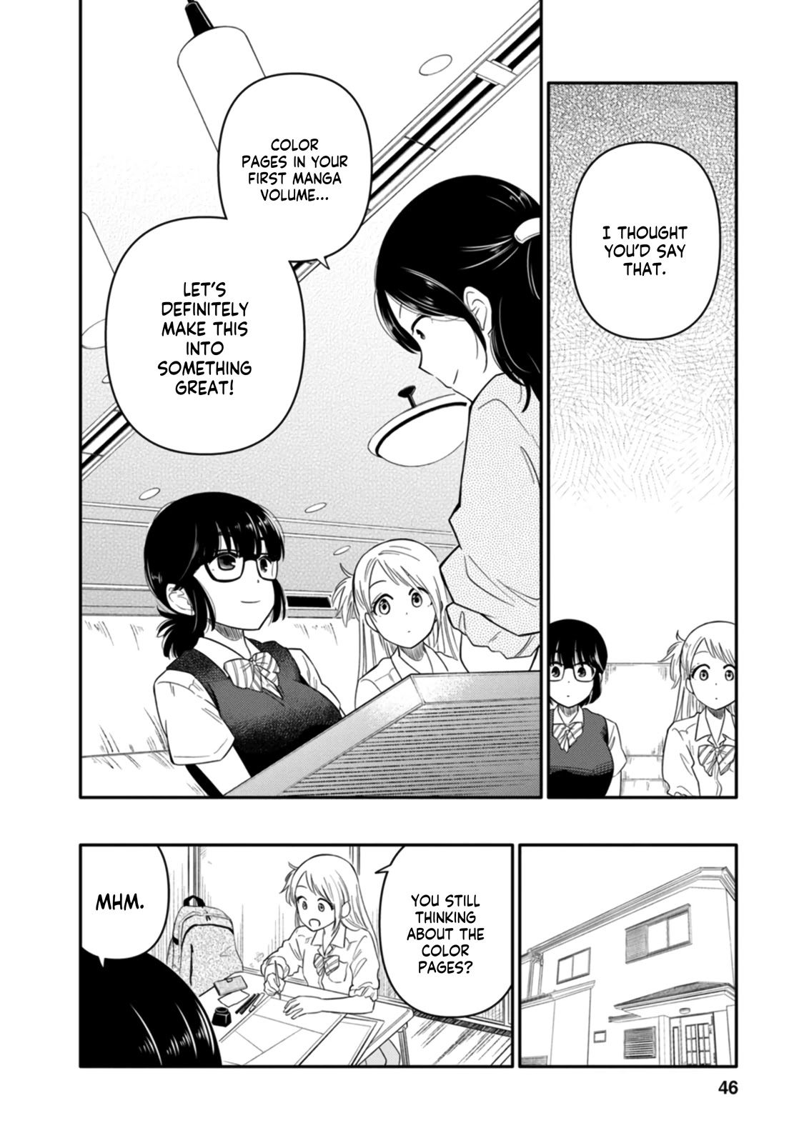 Joshi-man Chapter 7 page 8 - Chapter 7: A High School Girl Publishes A Volume Of Eromanga