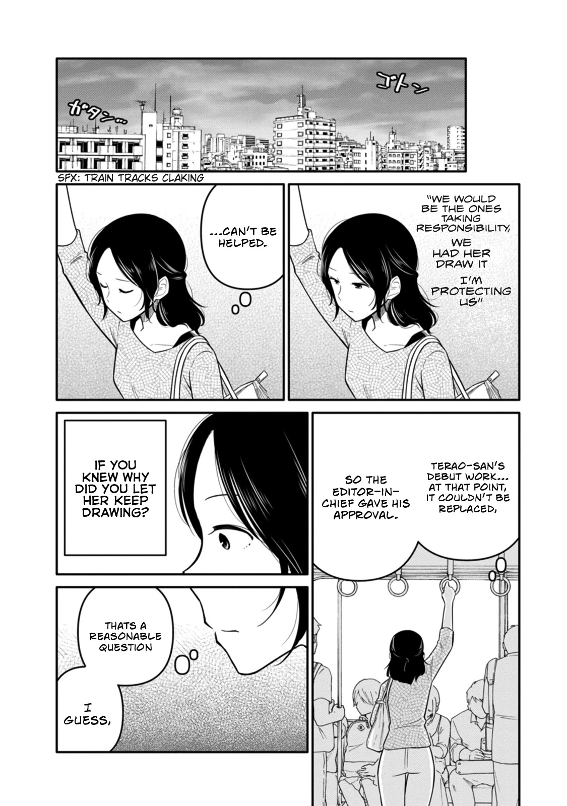 Joshi-man Chapter 8 page 12 - Chapter 8: A HighSchool Girl Sinks to Eromanga