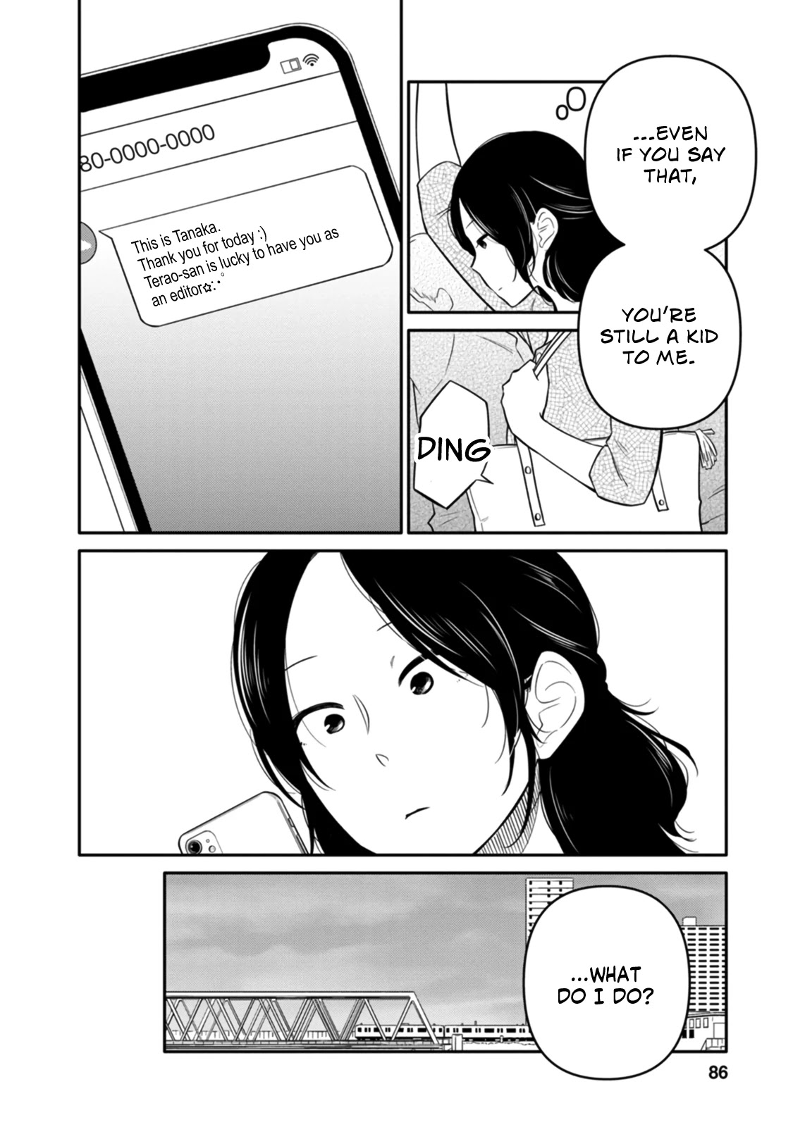 Joshi-man Chapter 8 page 14 - Chapter 8: A HighSchool Girl Sinks to Eromanga