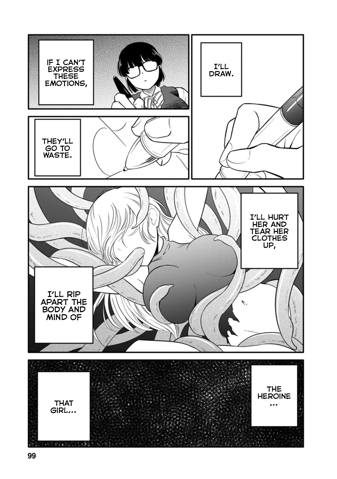 Joshi-man Chapter 8 page 26 - Chapter 8: A HighSchool Girl Sinks to Eromanga