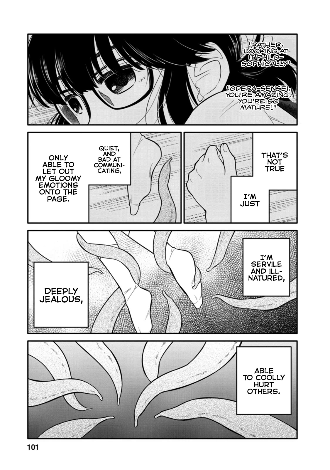 Joshi-man Chapter 8 page 28 - Chapter 8: A HighSchool Girl Sinks to Eromanga