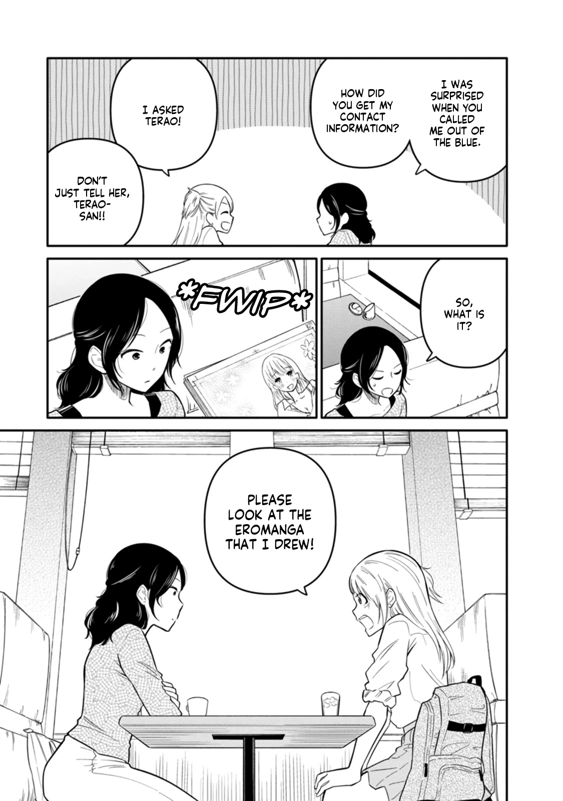 Joshi-man Chapter 8 page 3 - Chapter 8: A HighSchool Girl Sinks to Eromanga