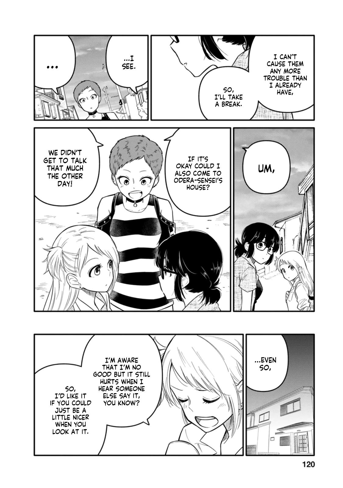 Joshi-man Chapter 9 page 14 - Chapter 9: A Highschool Girl Gives Up On Eromanga