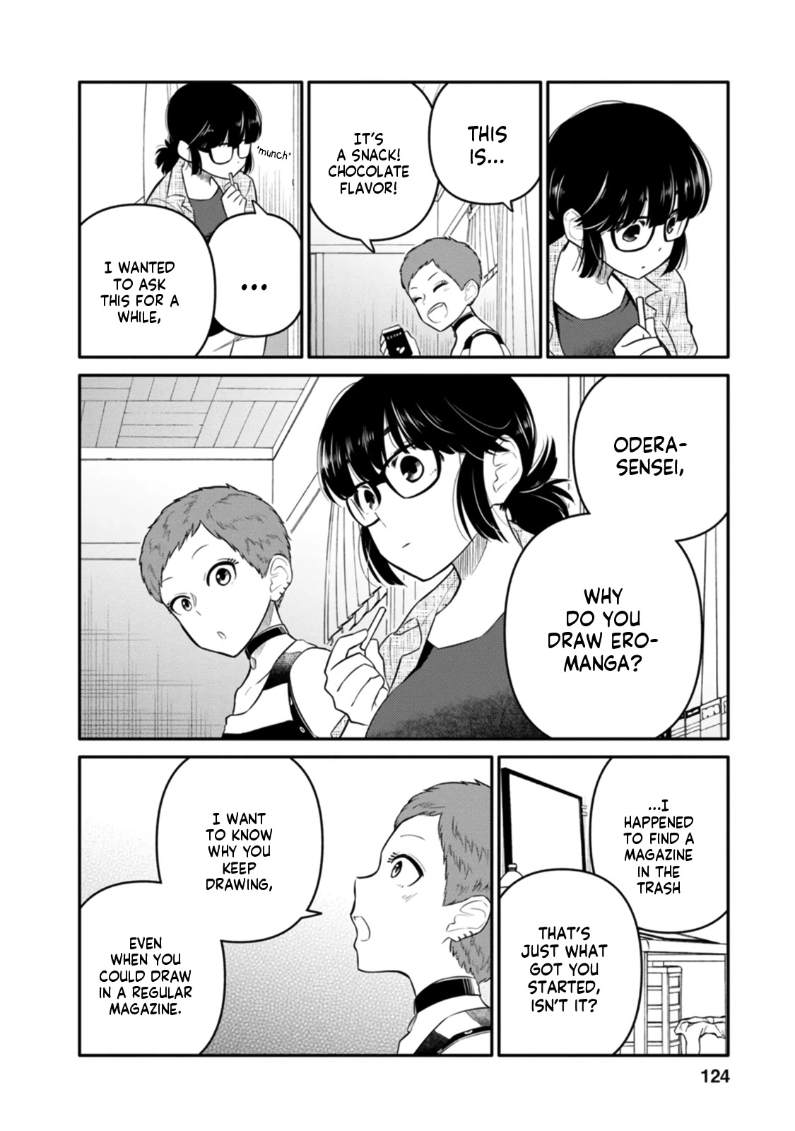Joshi-man Chapter 9 page 18 - Chapter 9: A Highschool Girl Gives Up On Eromanga