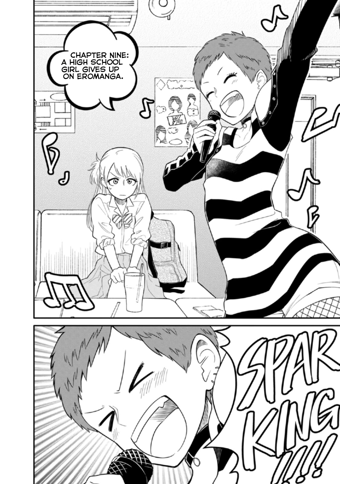 Joshi-man Chapter 9 page 2 - Chapter 9: A Highschool Girl Gives Up On Eromanga