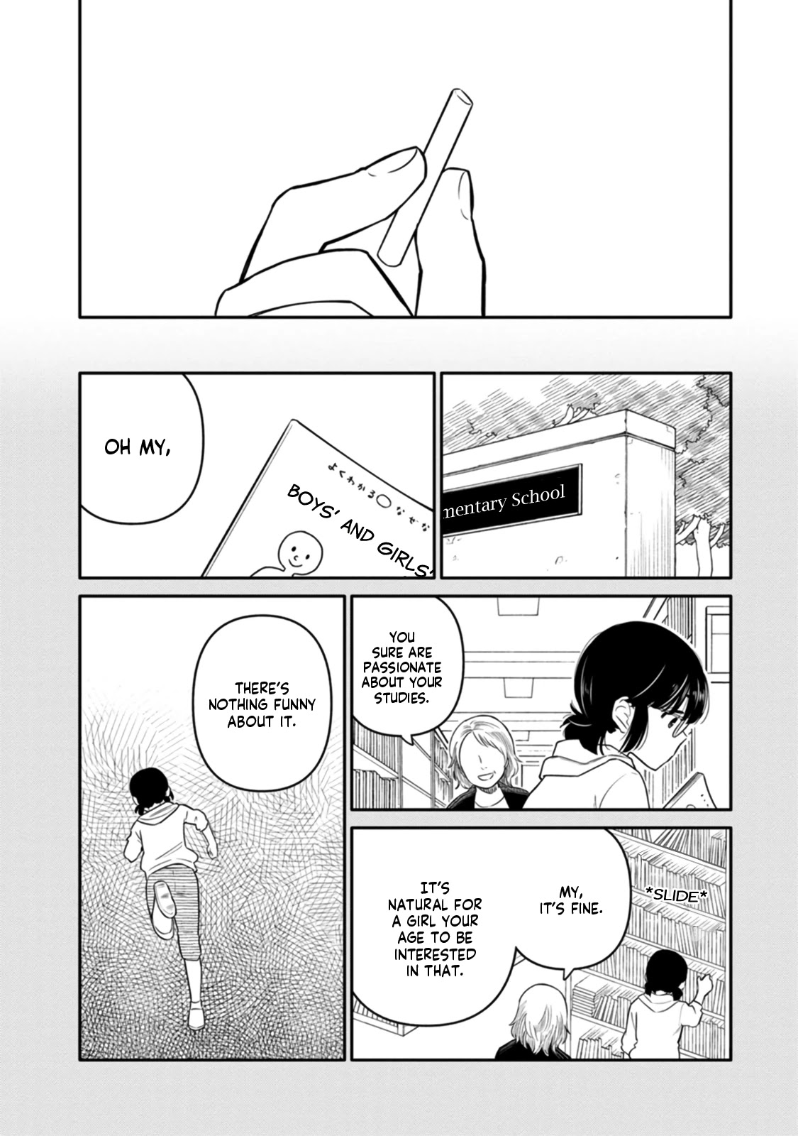 Joshi-man Chapter 9 page 22 - Chapter 9: A Highschool Girl Gives Up On Eromanga