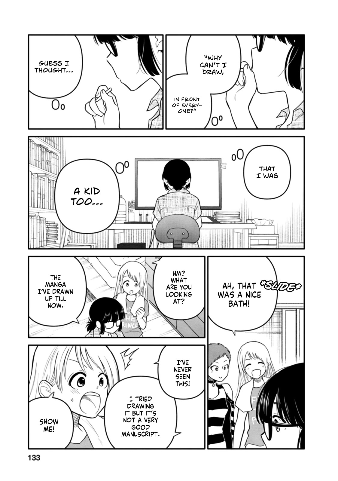 Joshi-man Chapter 9 page 27 - Chapter 9: A Highschool Girl Gives Up On Eromanga