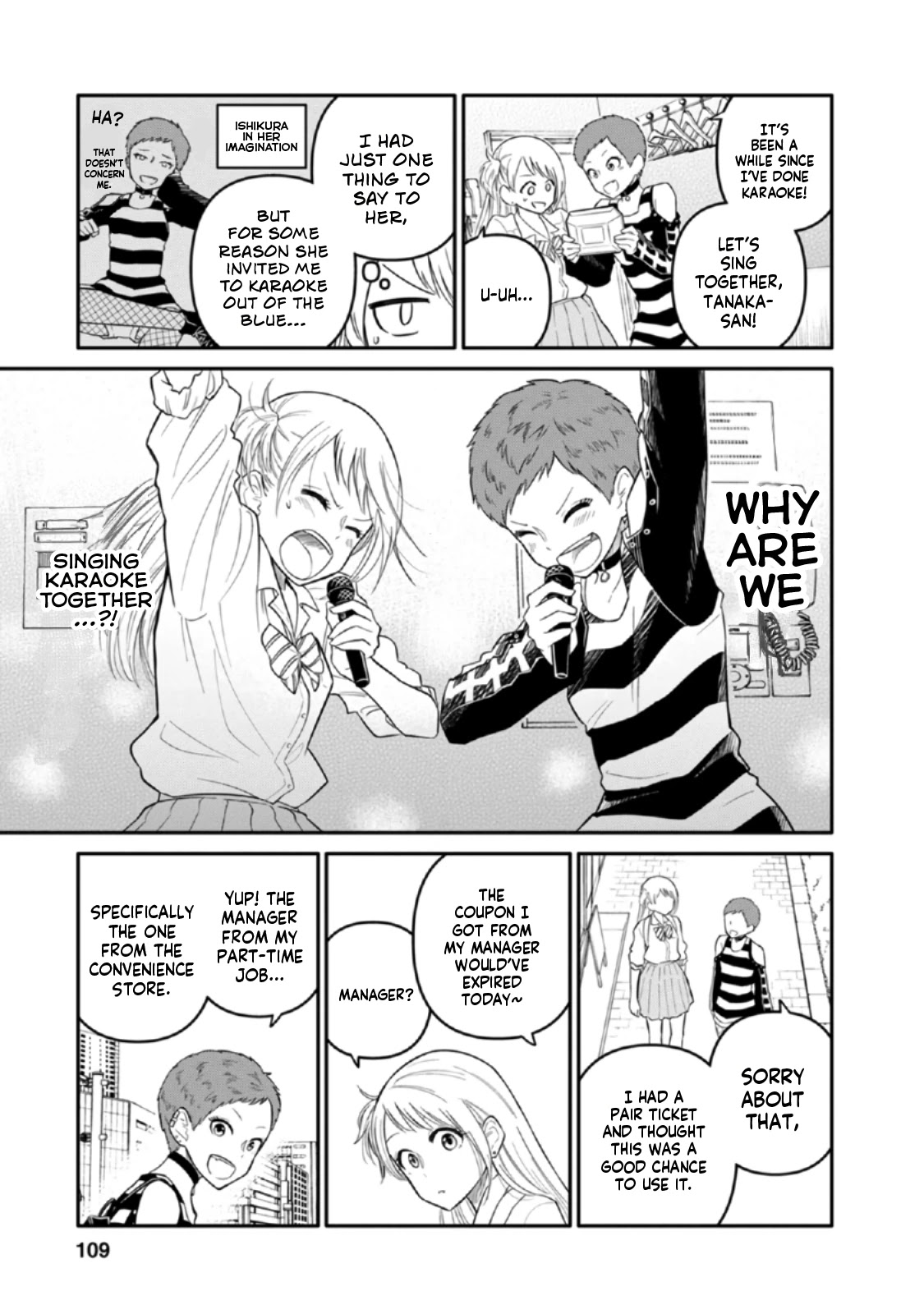 Joshi-man Chapter 9 page 3 - Chapter 9: A Highschool Girl Gives Up On Eromanga