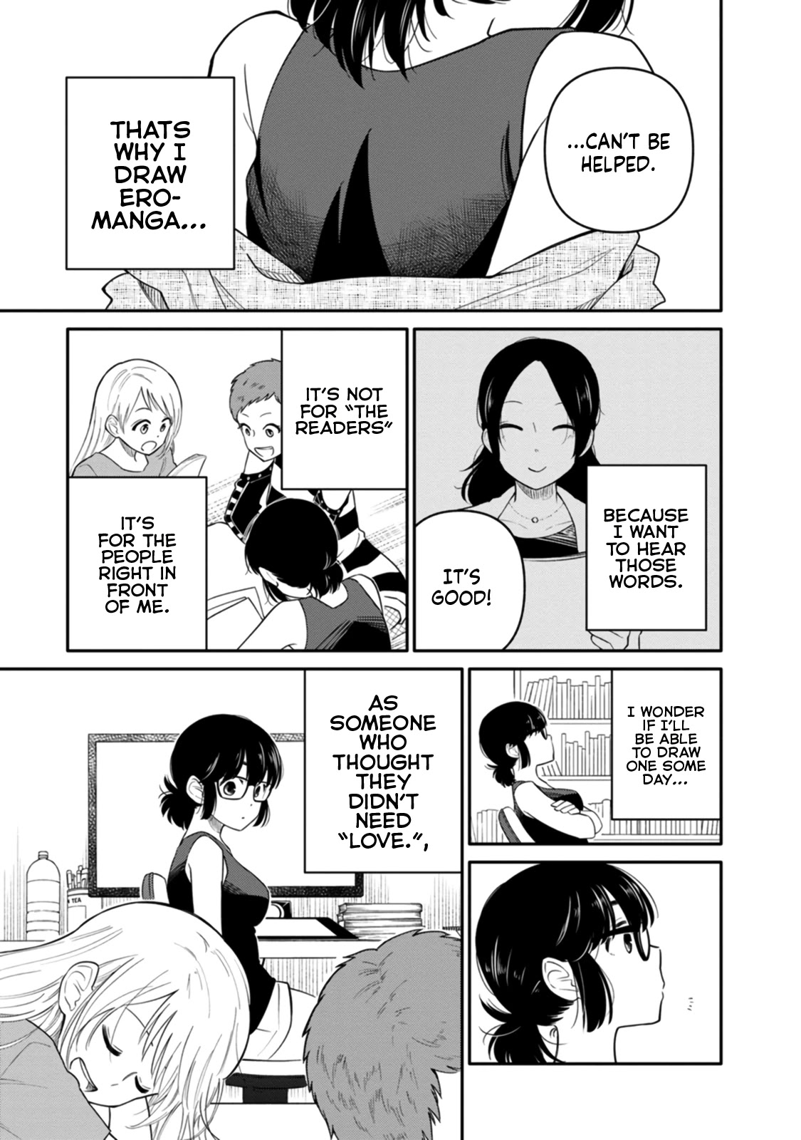 Joshi-man Chapter 9 page 31 - Chapter 9: A Highschool Girl Gives Up On Eromanga