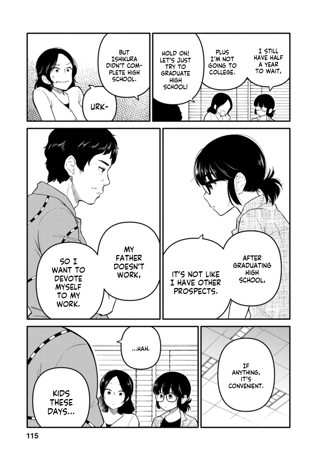 Joshi-man Chapter 9 page 9 - Chapter 9: A Highschool Girl Gives Up On Eromanga