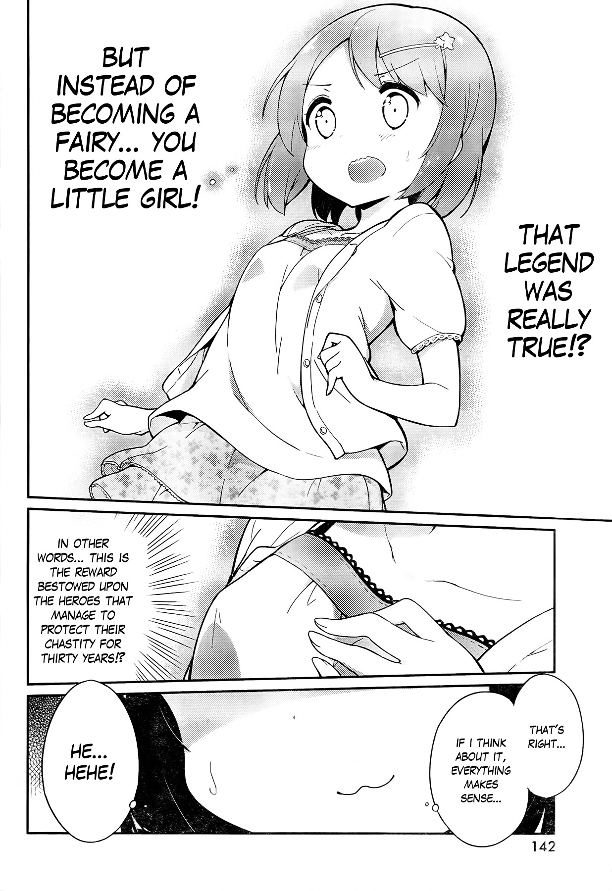 Joshi Shougakusei Hajimemashita P! Chapter 1 page 13 - Chapter 1 : They say that if you make it to thirty as a virgin, you will become ...