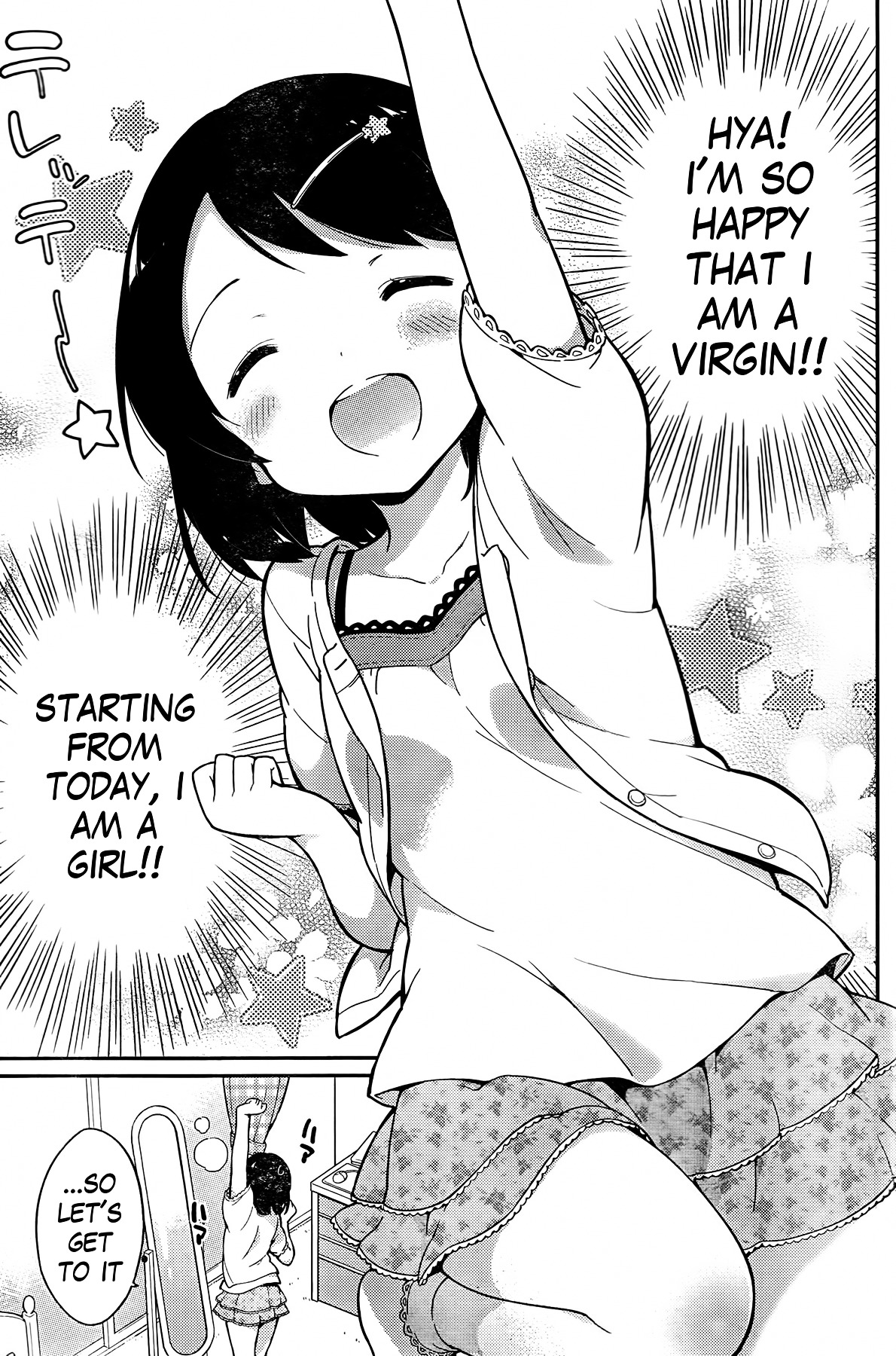Joshi Shougakusei Hajimemashita P! Chapter 1 page 14 - Chapter 1 : They say that if you make it to thirty as a virgin, you will become ...