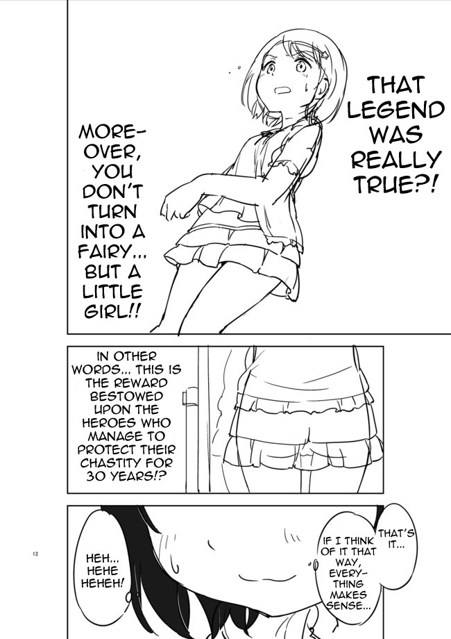 Joshi Shougakusei Hajimemashita Chapter 1 page 11 - Chapter 1 : I heard a 30 year old virgin, will be made into a girl by a fairy