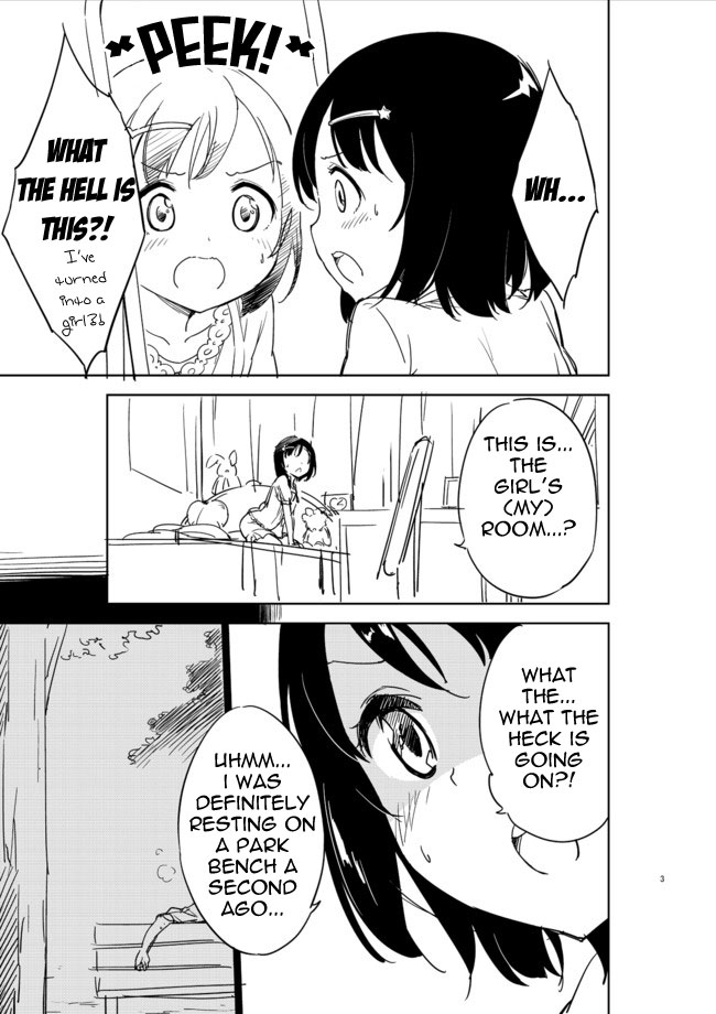 Joshi Shougakusei Hajimemashita Chapter 1 page 2 - Chapter 1 : I heard a 30 year old virgin, will be made into a girl by a fairy