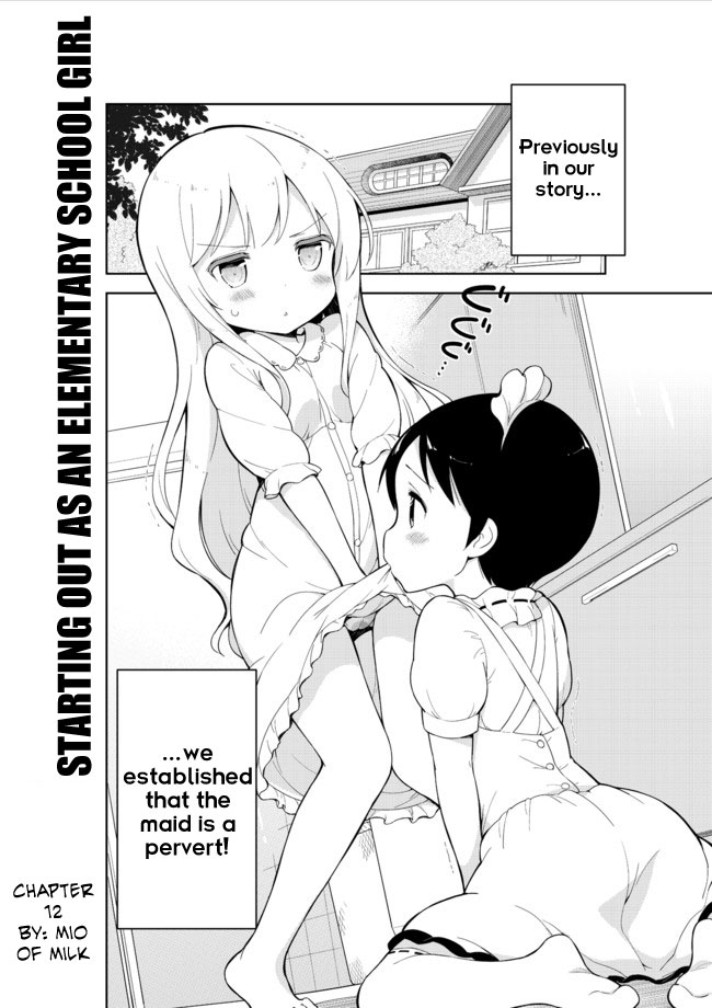 Joshi Shougakusei Hajimemashita Chapter 12 page 1 - Chapter 12 : The promised pole of victory