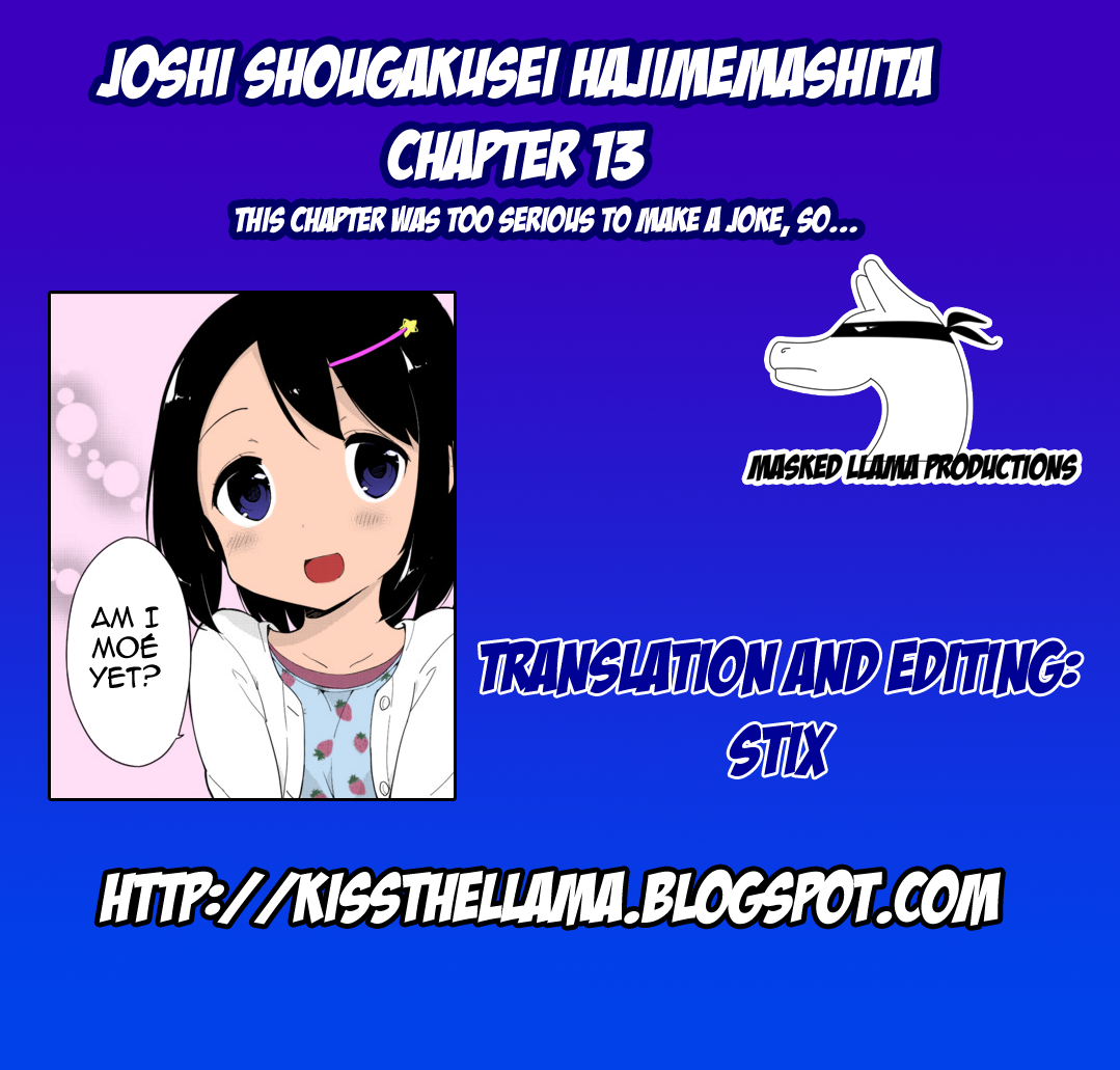 Joshi Shougakusei Hajimemashita Chapter 13 page 19 - Chapter 13 : What's wrong with putting panties on your head?
