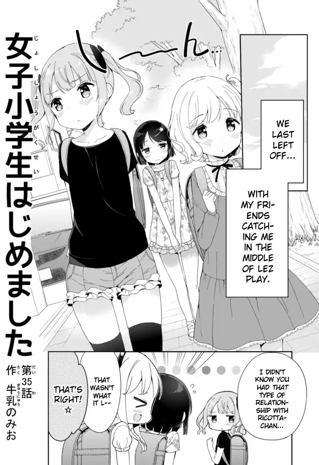 Joshi Shougakusei Hajimemashita Chapter 35 page 1 - Chapter 35