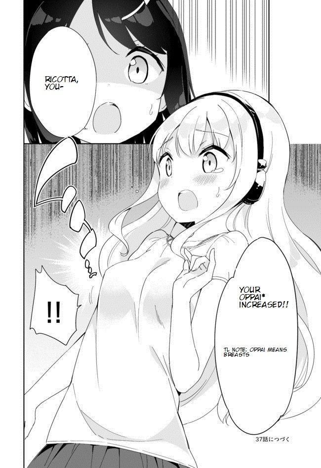 Joshi Shougakusei Hajimemashita Chapter 36 page 14 - Chapter 36: Enlightened friends