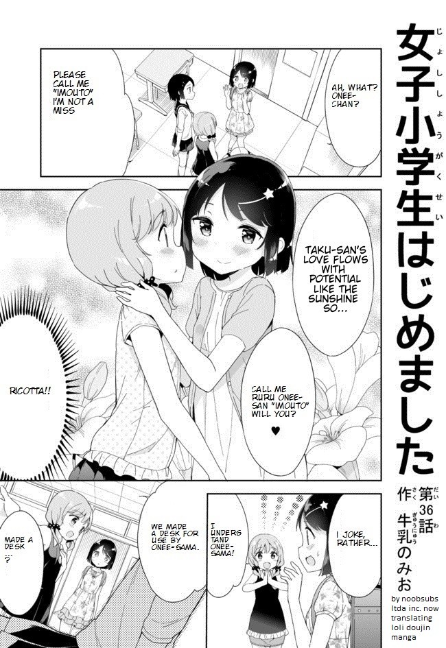 Joshi Shougakusei Hajimemashita Chapter 36 page 2 - Chapter 36: Enlightened friends