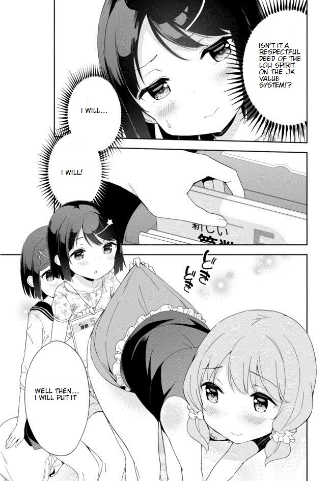 Joshi Shougakusei Hajimemashita Chapter 36 page 8 - Chapter 36: Enlightened friends