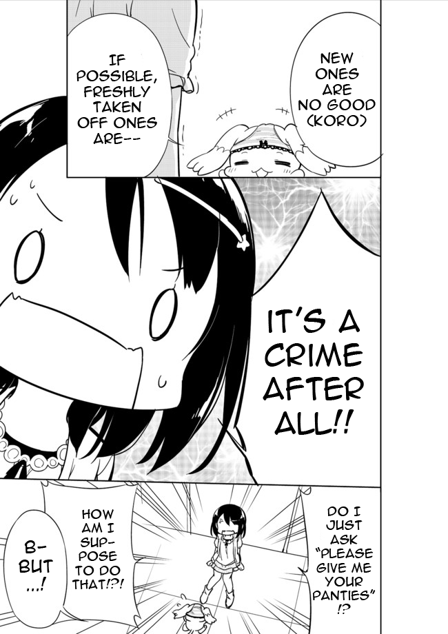 Joshi Shougakusei Hajimemashita Chapter 4 page 18 - Chapter 4 : No one who wears panties on their heads can be a bad person