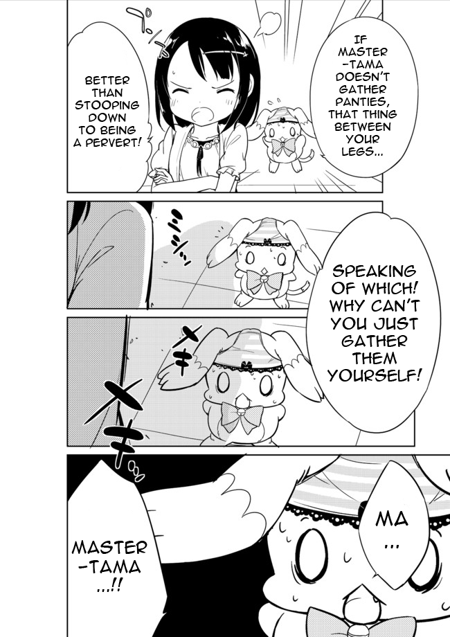 Joshi Shougakusei Hajimemashita Chapter 4 page 19 - Chapter 4 : No one who wears panties on their heads can be a bad person