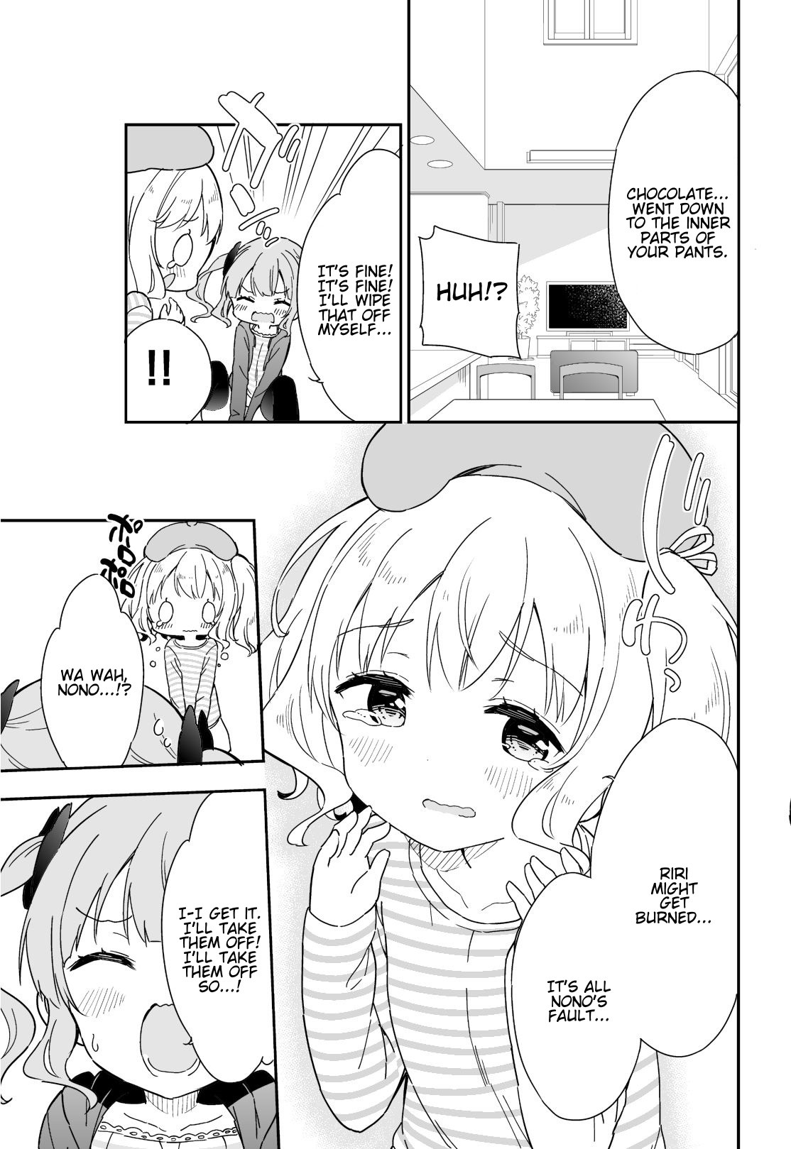 Joshi Shougakusei Hajimemashita Chapter 48 page 8 - Chapter 48: Chocotto Sisters (First Part)