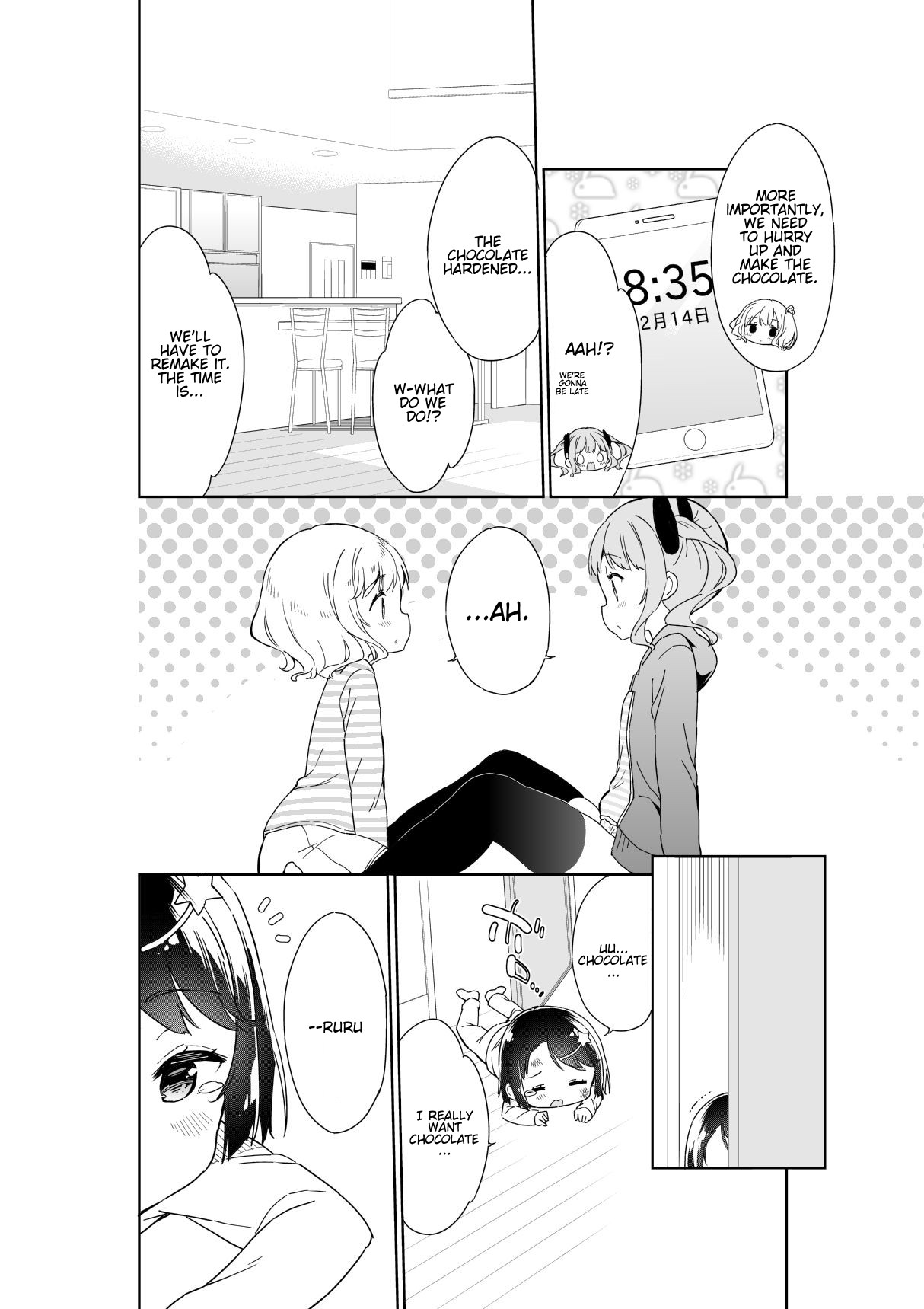 Joshi Shougakusei Hajimemashita Chapter 49 page 9 - Chapter 49: Chocotto Sisters (Final Part)