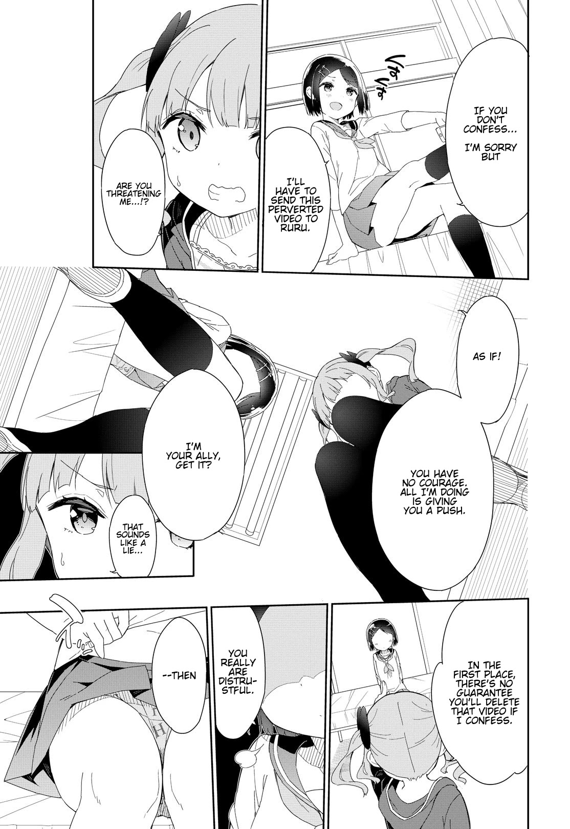 Joshi Shougakusei Hajimemashita Chapter 53 page 7 - Chapter 53: Make a contract with me and become a Yuri Girl