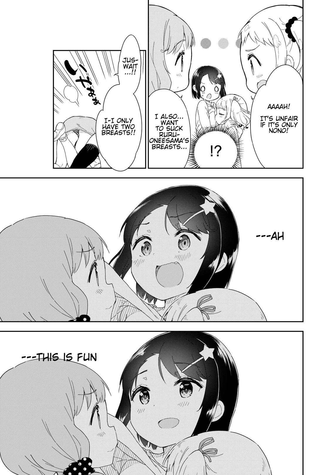 Joshi Shougakusei Hajimemashita Chapter 54 page 4 - Chapter 54: Blemish Into You