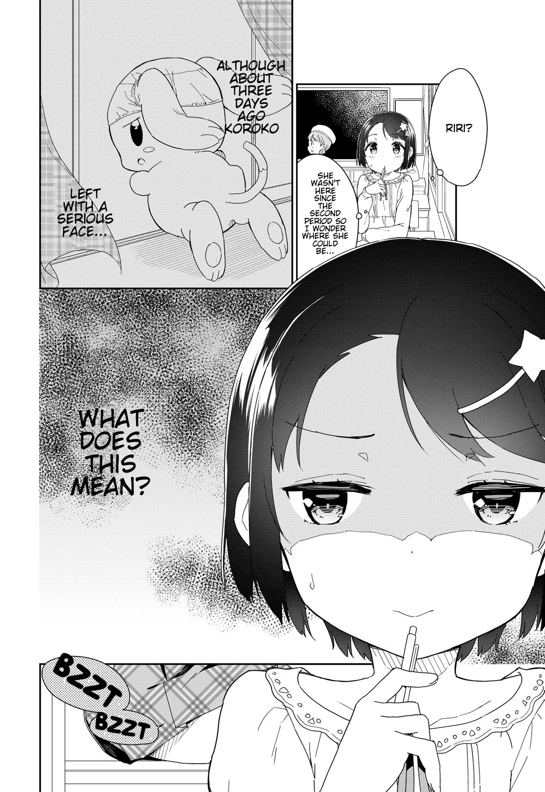 Joshi Shougakusei Hajimemashita Chapter 54 page 7 - Chapter 54: Blemish Into You