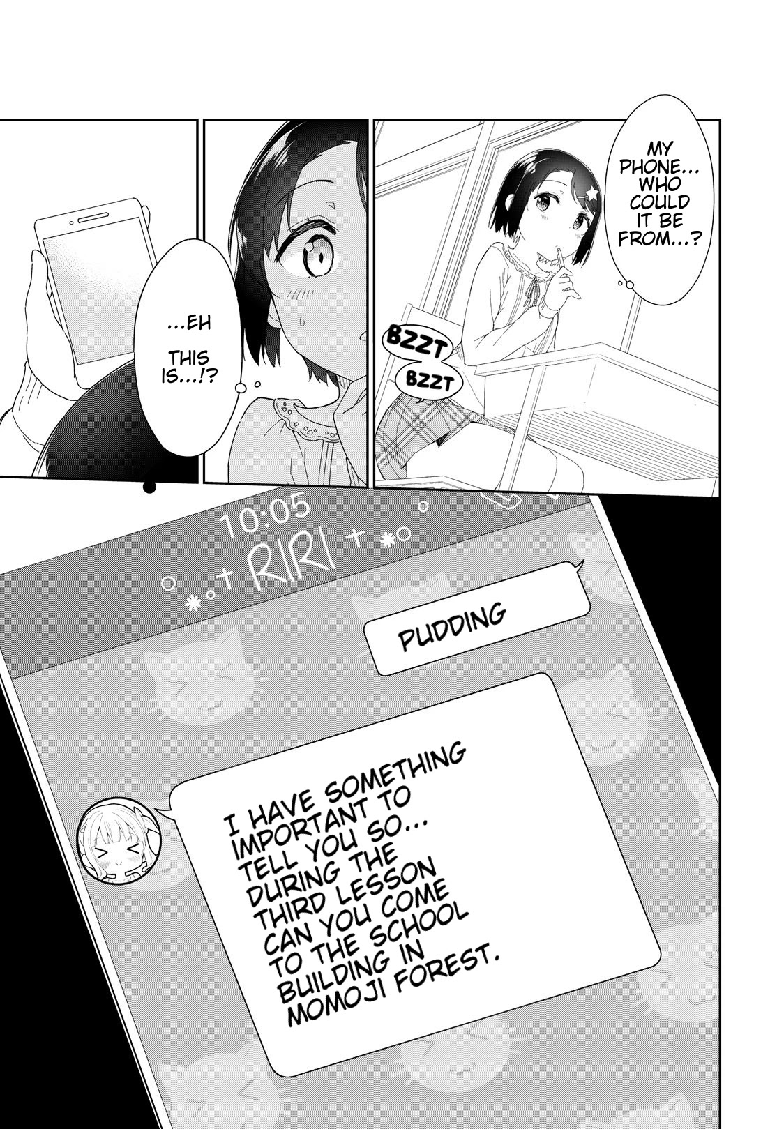 Joshi Shougakusei Hajimemashita Chapter 54 page 8 - Chapter 54: Blemish Into You