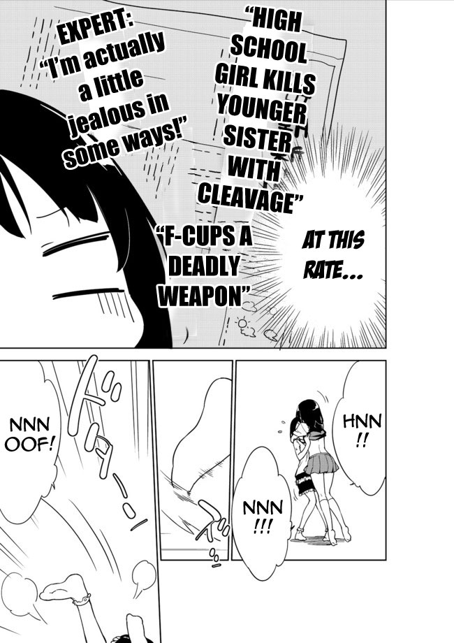 Joshi Shougakusei Hajimemashita Chapter 7 page 21 - Chapter 7 : If you're an older sister, then there's no problem with peeking at y...