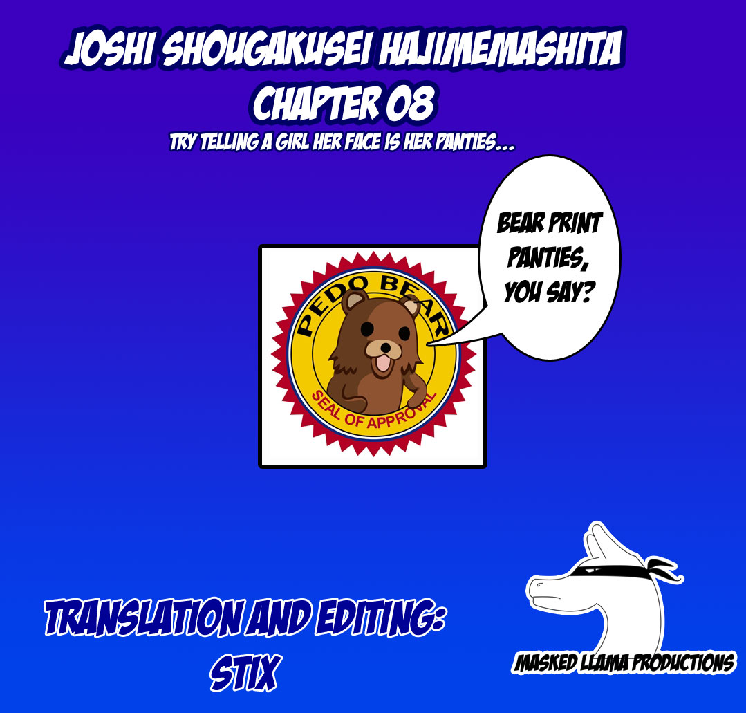 Joshi Shougakusei Hajimemashita Chapter 8 page 20 - Chapter 8 : I can't forget the bear panties that I saw on that day