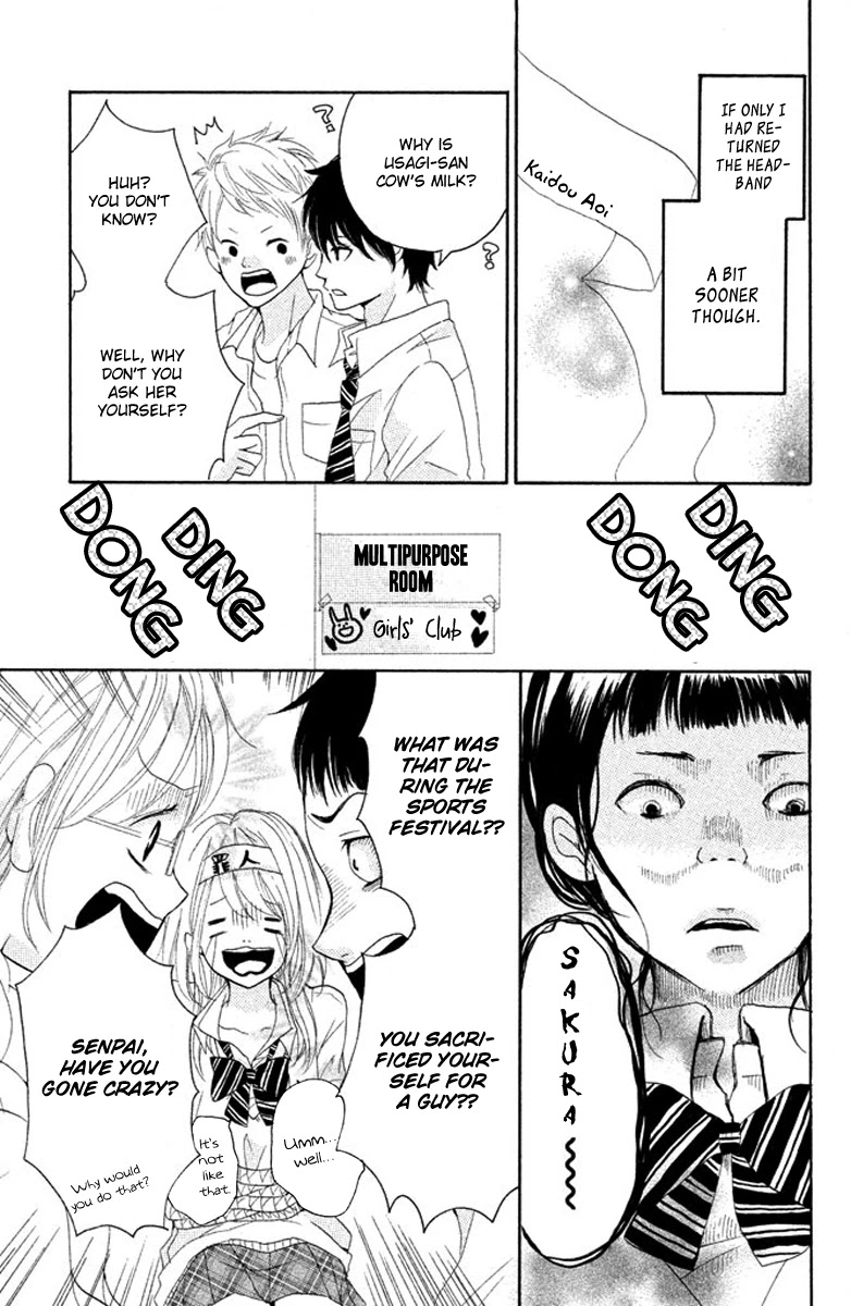 Joshibu ni Koi! Chapter 3 page 9 - Chapter 3: Sakura, Just in the Nick of Time