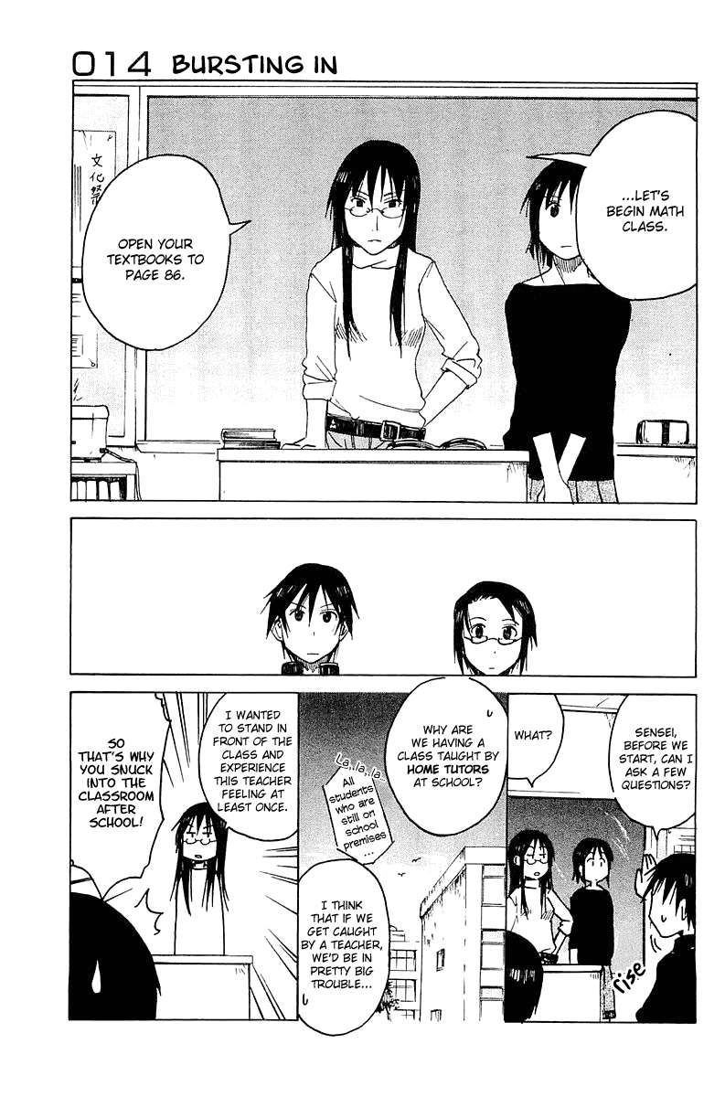 Joshidaisei Kateikyoushi Hamanaka Ai Chapter 14.2 page 1 - Chapter 14 v2 : Bursting In