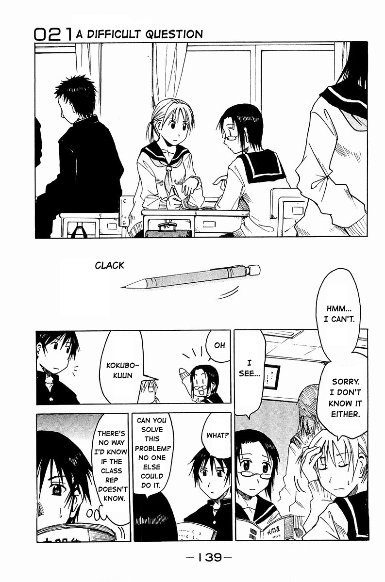 Joshidaisei Kateikyoushi Hamanaka Ai Chapter 21 page 1 - Chapter 21: A Difficult Question