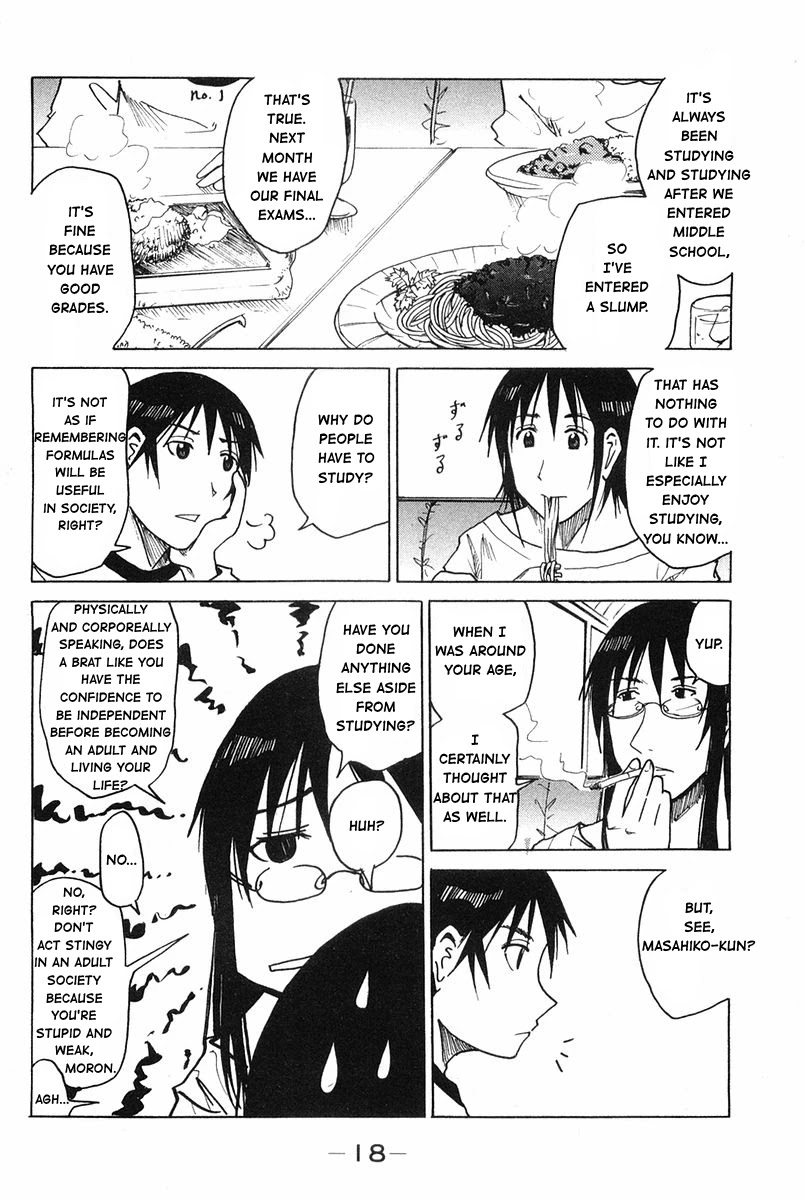 Joshidaisei Kateikyoushi Hamanaka Ai Chapter 24 page 4 - Chapter 24: Life Advice on a Holiday