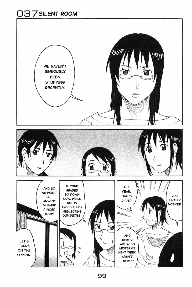 Joshidaisei Kateikyoushi Hamanaka Ai Chapter 37 page 1 - Chapter 37: Silent Room