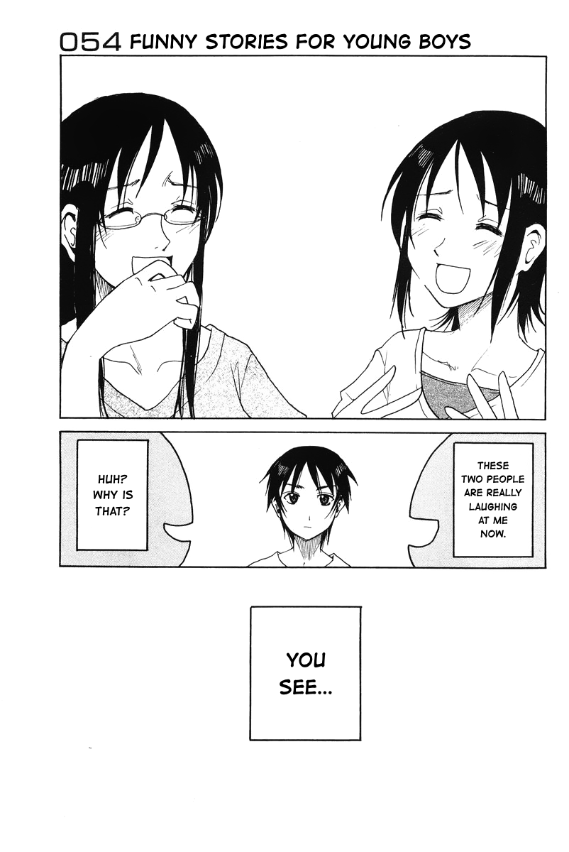 Joshidaisei Kateikyoushi Hamanaka Ai Chapter 54 page 1 - Chapter 54: Funny Stories for Young Boys