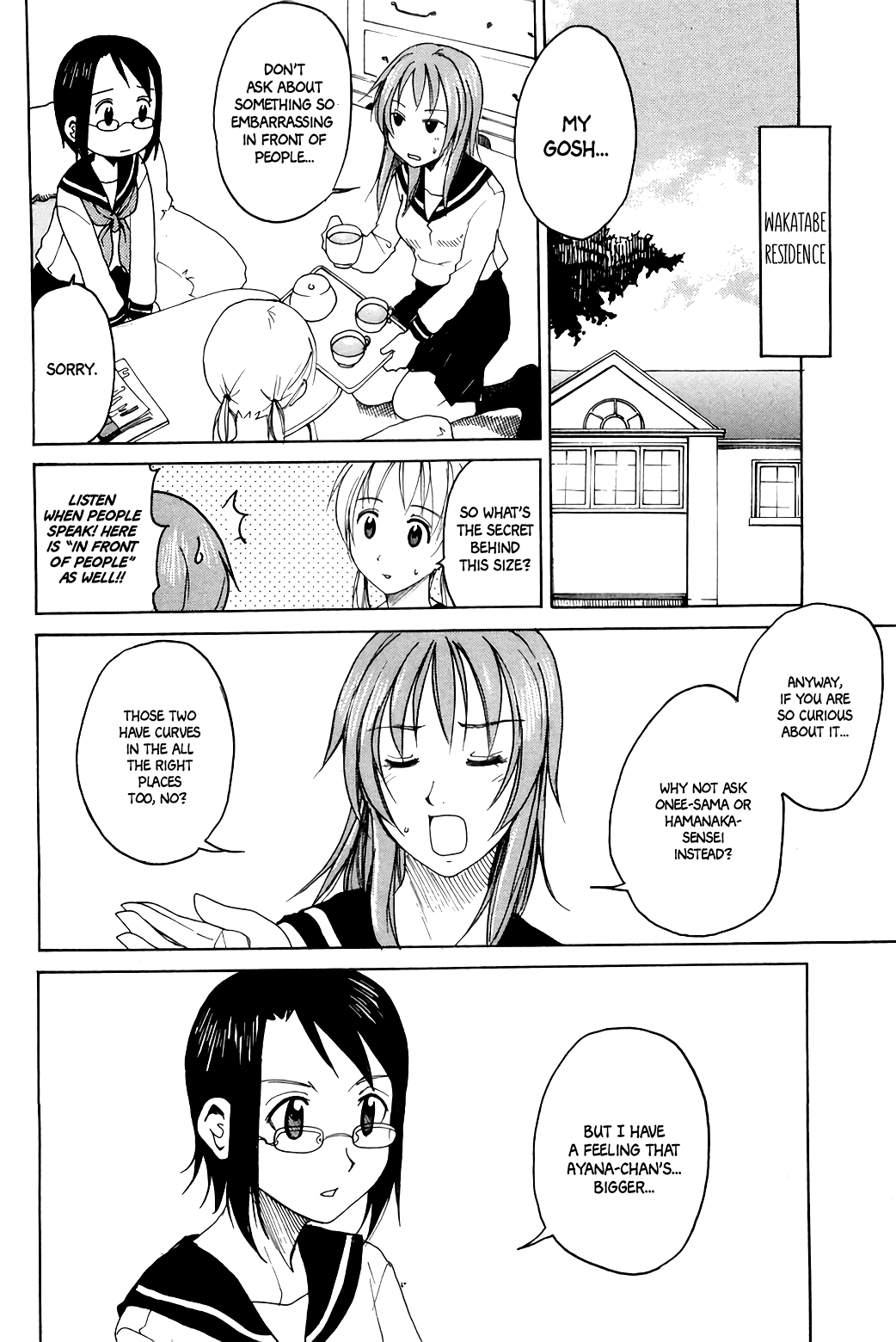 Joshidaisei Kateikyoushi Hamanaka Ai Chapter 64 page 2 - Chapter 64