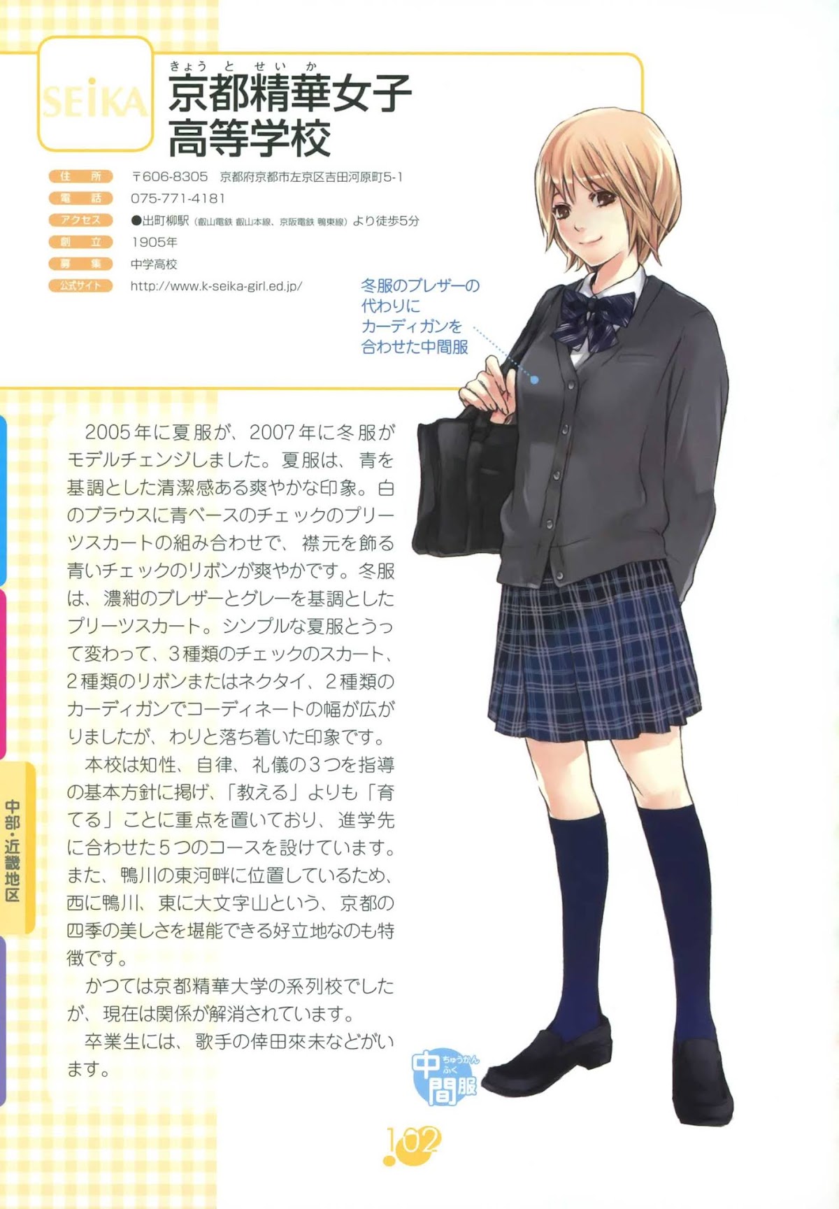Joshikou Seifuku Hyakka Chapter 0.2 page 3 - Chapter 0 v2