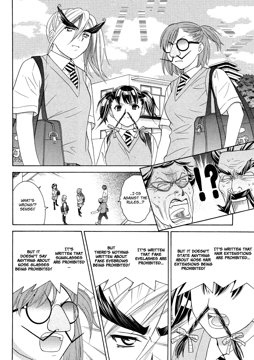 Joshikousei Girls-Live Chapter 4.2 page 17 - Chapter 4 v2 : 4th Period - Girls-The North Wind and the Sun