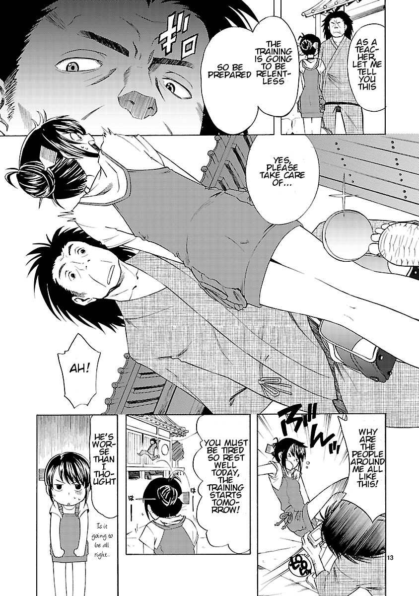 Joshikousei Kagishi Saki Chapter 10 page 14 - Chapter 10: The Door of Fate 1