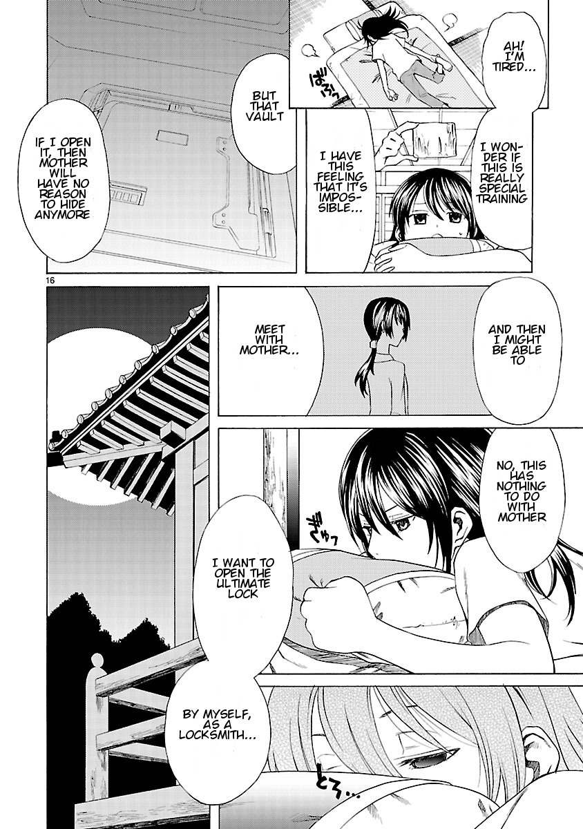 Joshikousei Kagishi Saki Chapter 10 page 17 - Chapter 10: The Door of Fate 1