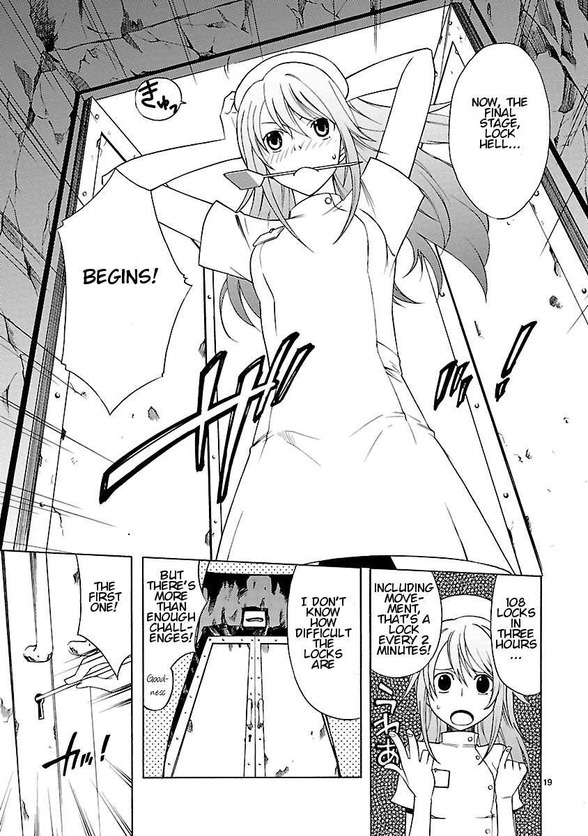 Joshikousei Kagishi Saki Chapter 10 page 20 - Chapter 10: The Door of Fate 1